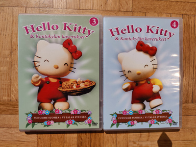 Hello Kitty ja kantokylän kaverukset -dvd:t