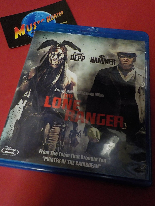 LONE RANGER UUSI BLU-RAY