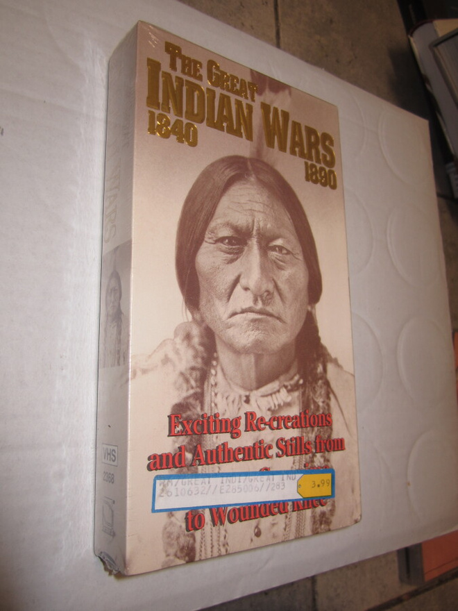The Great Indian Wars 1840-1890 - AVAAMATON VHS