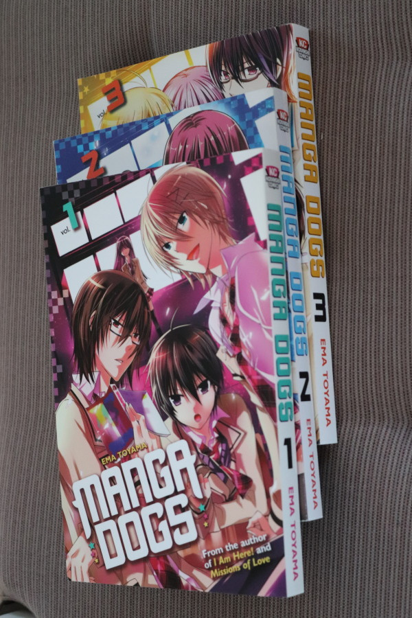 Ema Toyama : Manga Dogs 1 - 3 ( engl. kieliset )