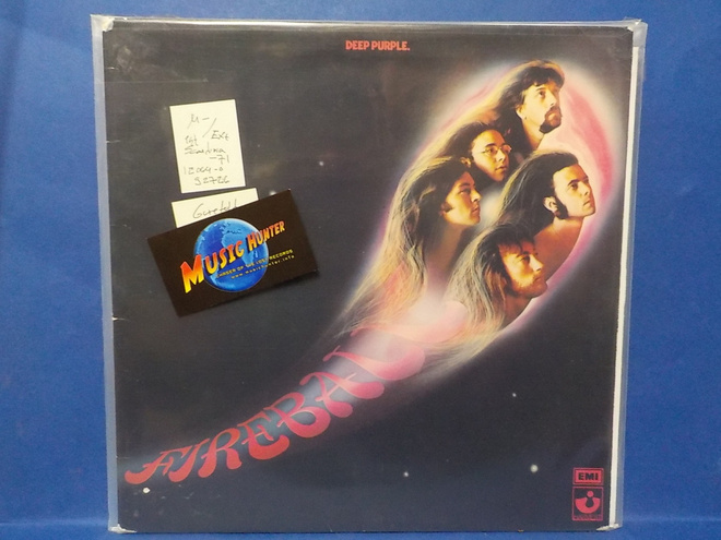 DEEP PURPLE - FIREBALL M-/EX+ 1ST SCANDINAVIA -71 LP