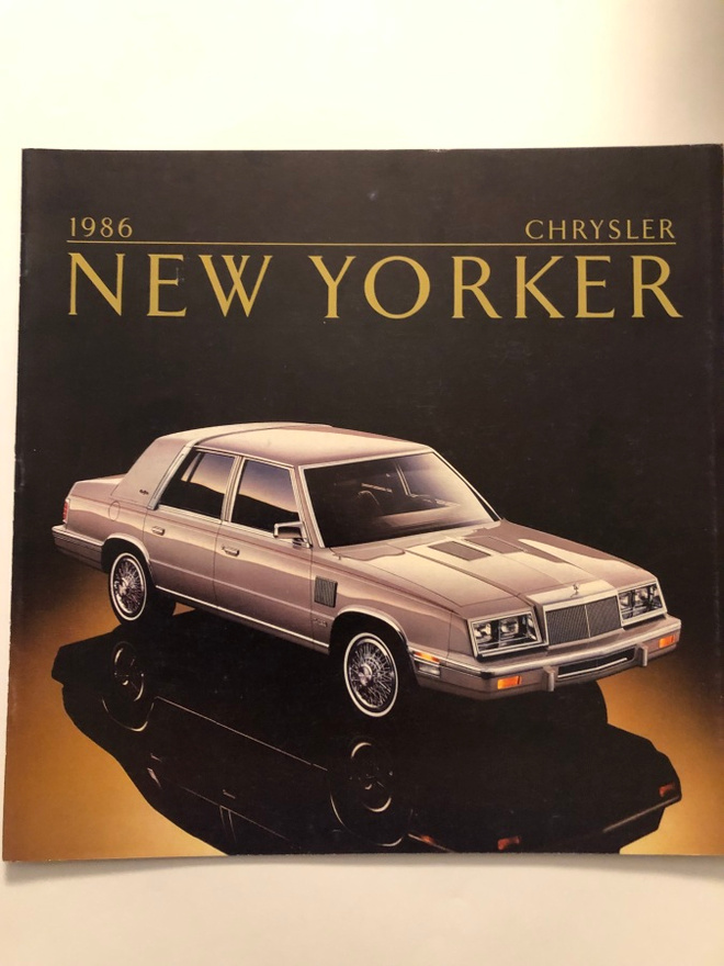 Myyntiesite - Chrysler New Yorker - 1986