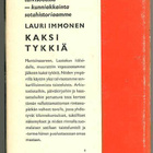 Lauri Immonen: Kaksi tykkiä: Mantsinsaari talvisodassa - pikkukuva 2