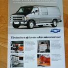 1994 Chevrolet Starcraft Van esite - suomalainen - pikkukuva 1