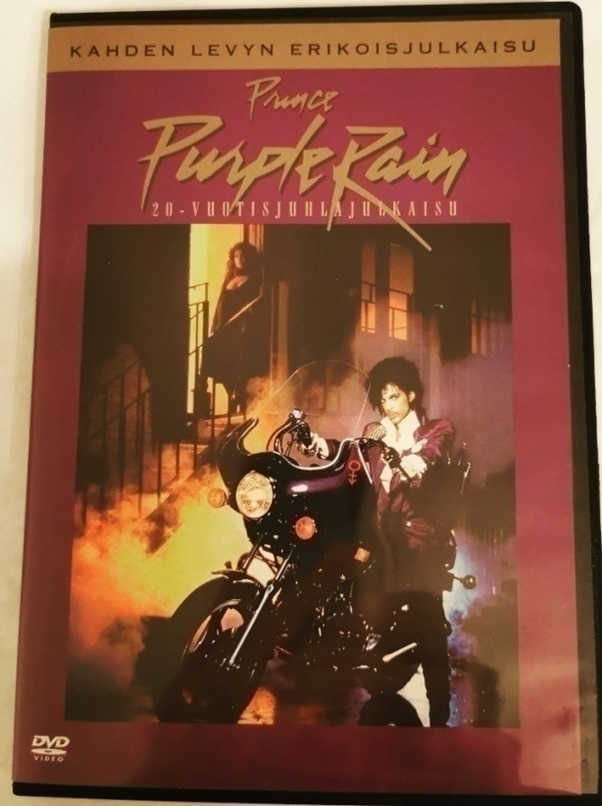 Purple Rain (1984) PRINCE - elokuva 20v Erikoisjulkaisu