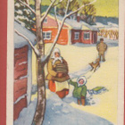 Furuhjelm Väkeä talvisella pihalla - pikkukuva 1