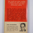 Jan Fridegård : Karu nuoruus - pikkukuva 2