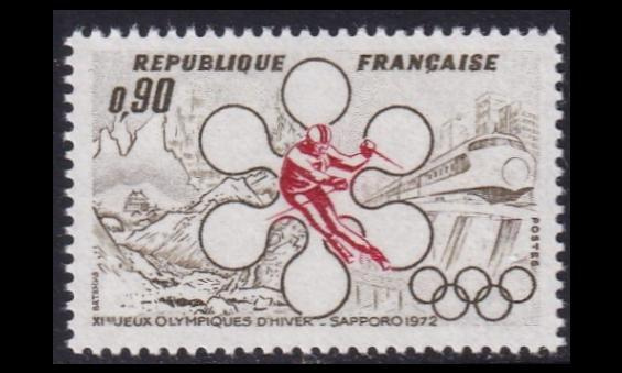 Ranska 1781 ** Sapporon olympialaiset (1972)