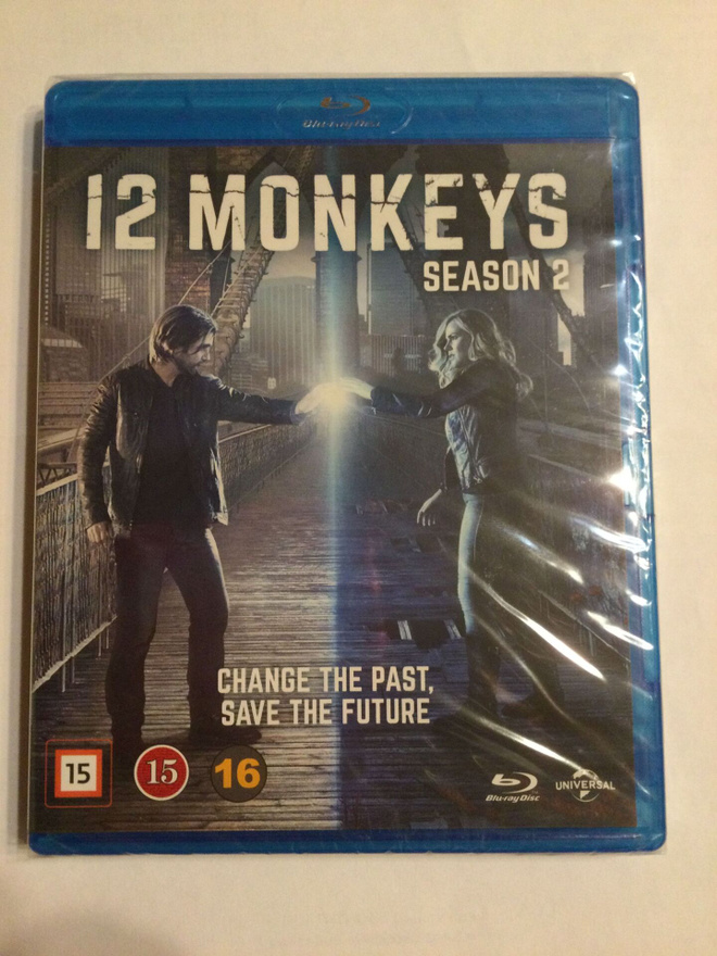 Blu-ray 12 Monkeys season 2 - muoveissa