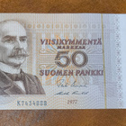 50 markkaa v. 1977, taittamaton? - pikkukuva 1