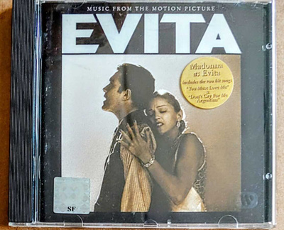 Andrew Lloyd Webber / Tim Rice: EVITA O.S.T. – Suomi-CD 1996