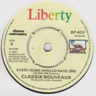 CLASSIX NOUVEAUX :: INSIDE OUTSIDE :: VINYYLI 7" 1981 - pikkukuva 4