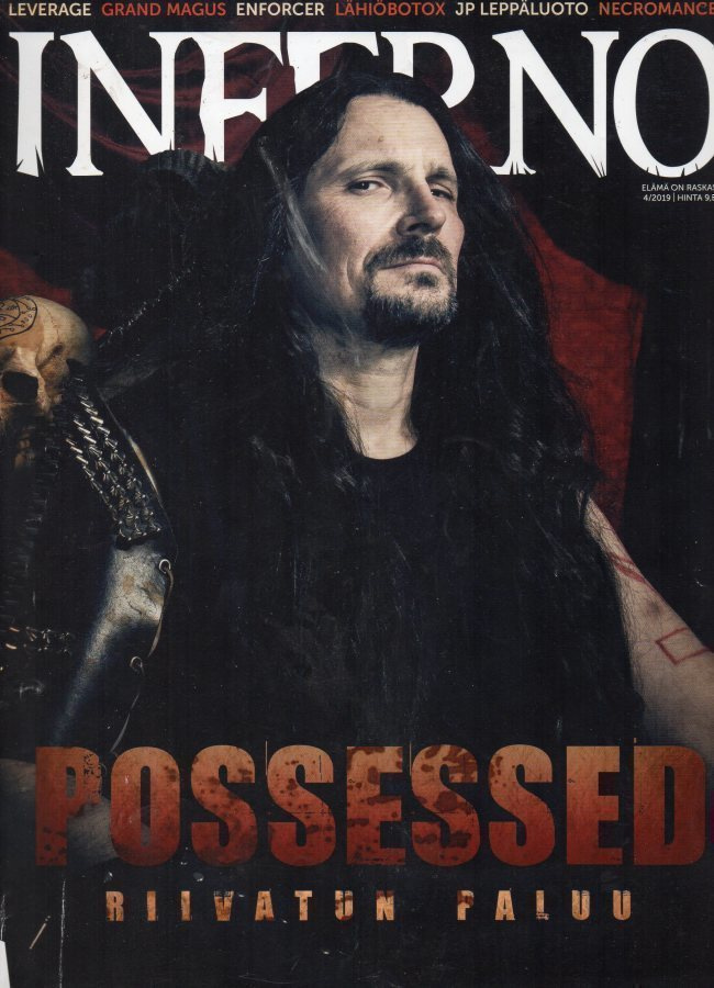 INFERNO n:o 4 2019 Possessed. Leverage. Grand Magus. Bon Jov