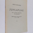Unto Kupiainen : Juhlapuhe Arvi A. Karisto osakeyhtiön 50... - pikkukuva 1