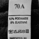 Evelace 70 A, mustat sileäkankaiset rintaliivit - pikkukuva 3