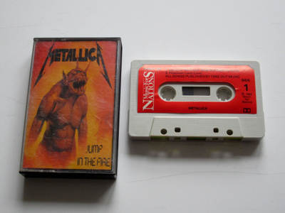 METALLICA Jump in the Fire C-KASETTI-Single