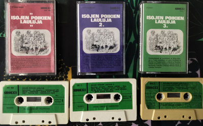 ISOJEN POIKIEN LAULUJA 1-3 eli 3 Kasettia, SHOKKI