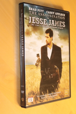 DVD Jesse Jamesin salamurha pelkuri Robert Fordin toimesta