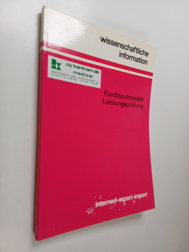 H. C. Weber : Kardiopulmonale leistunsprufung