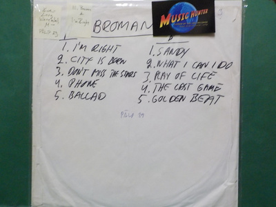 ILLI BROMAN - I'M RIGHT - KOELEVY, MINT- LP