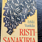 Ristisanakirja Erkki Vuokila avuksi sanaristikoiden täyttöö - pikkukuva 1