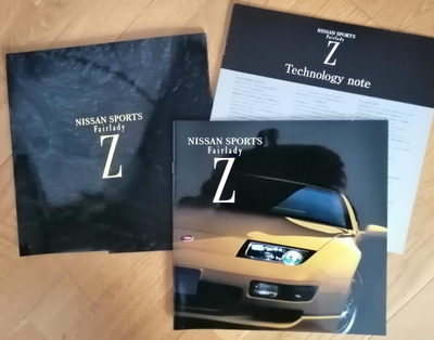 1998 Nissan Fairlady Z PRESTIGE esite - KUIN UUSI - 36 sivua