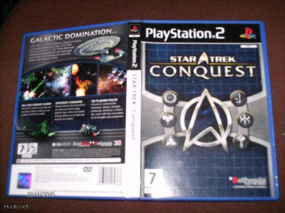 PS 2 -peli: STAR TREK Conquest (Sis.pk:t)