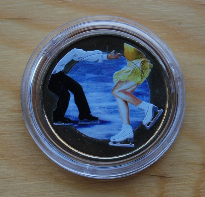 Suomi 5 € 2015  - Taitoluistelu