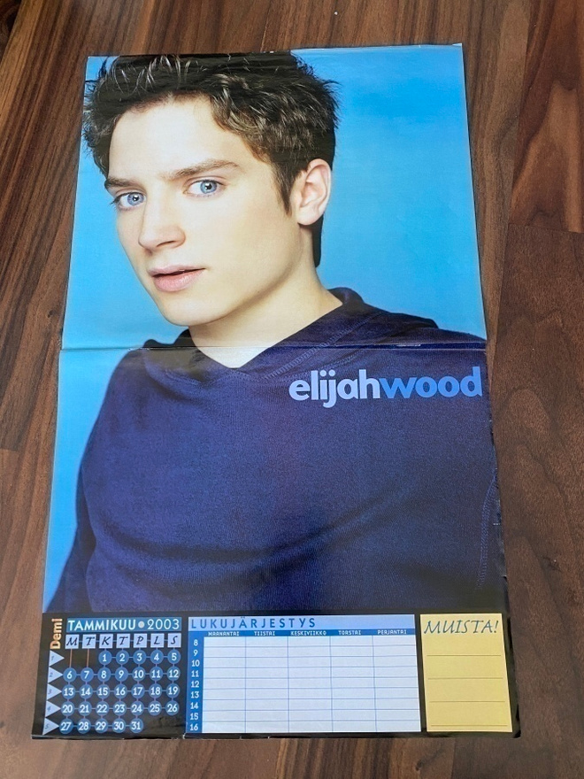 Elijah Wood julisteet ja tarra 