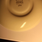 ARABIA PILVI kahvikupin aluslautanen 2 kpl PUNAINEN - pikkukuva 2
