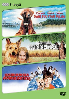 Onni Puuttuu Peliin + Ystäväni Winn-Dixie + Koiruu (3 DVD)