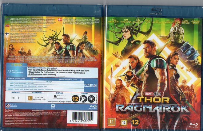 Thor Ragnarok	(65 681)	UUSI	-FI-	BLU-RAY				2017	marvel,