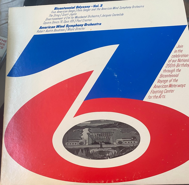 Bicentennial Odyssey vol. 3 Pete Seeger LP