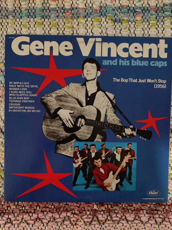 GENE VINCENT - The Bop That Just Won't Stop LP ABRIDGED VERS
