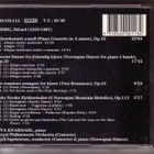 cd, Grieg - Piano Concerto, etc. - Eva Knardahl (piano) [kla - pikkukuva 2