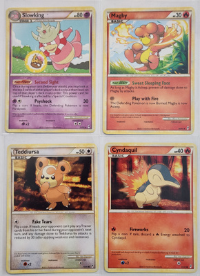 Pokemon Call of Legends Keräilykortit 4-in-1