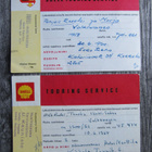 SHELL.....Touring Service, 2 "tilauskorttia". -60 lukua. - pikkukuva 1