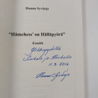 Hannu Syväoja : "Hämehess' on Hälläpyörä" : esseitä (sign... - pikkukuva 3