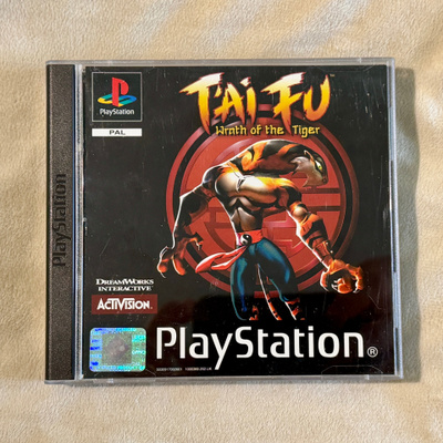 T'Ai Fu: Wrath of the Tiger PS1-peli (PAL)