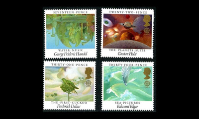 Iso-Britannia 1027-30 ** Europa musiikkivuosi (1985)