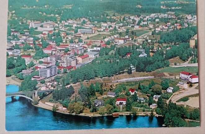 Heinola nro 361, silta, keskustaa, T:mi Karhumäki, ei p.