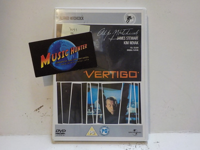 ALFRED HITCHCOCK - VERTIGO UUSI DVD.