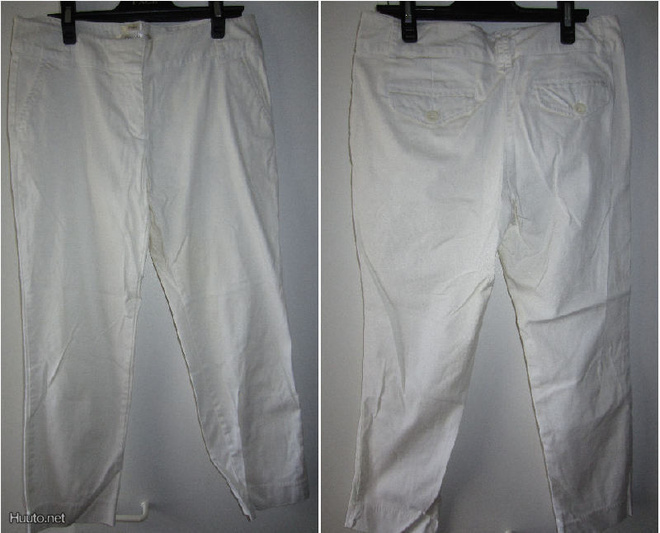 Old Navy valkoiset Ns. Pitkät Shortsit Koko: 2  (from USA)