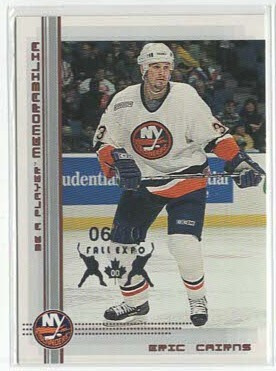 Eric Cairns 00-01 BAP Memorabilia #58 Fall Expo 06/10