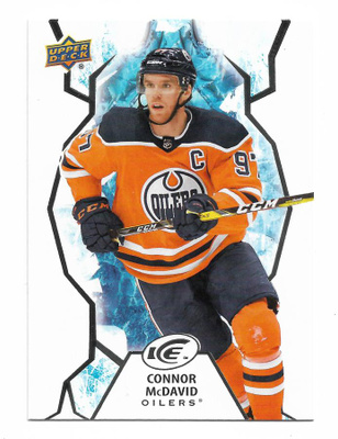 2021-22 Upper Deck ICE #20 Connor McDavid