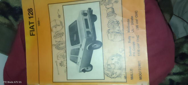 Fiat 128 korjausopas suomenkieli