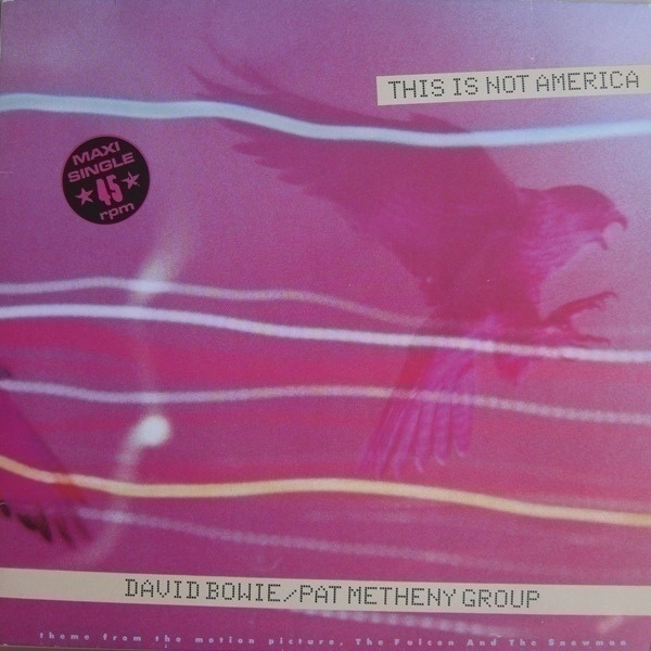 DAVID BOWIE  ::  THIS IS NOT AMERICA :: VINYYLI MAXI 12"1985