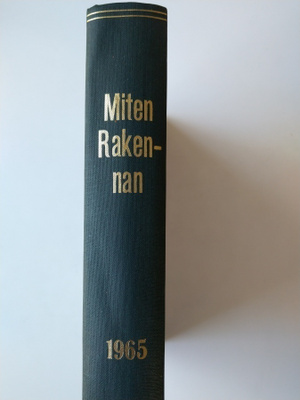 Miten rakennan -lehden vuosikerta 1965