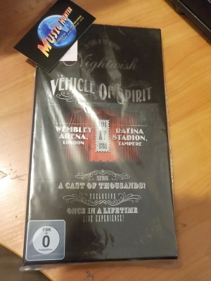 NIGHTWISH - VEHICLE OF SPIRIT UUSI 3DVD BOXI KORKKAAMATON