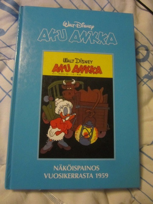 Walt Disney Aku Ankka Näköispainos Vuosikerrasta 1959